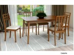 Conjunto Mesa de Jantar Seiva Diamante 614 com 06 Cadeiras 1.40 x 0.90 Retangular